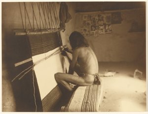 [Tkacz - Hopi] autorstwa Edward S. Curtis