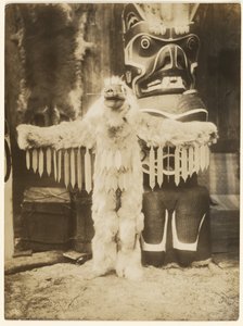 [Osa z brzęczącym świstem przegoni ich wszystkich]. autorstwa Edward S. Curtis