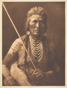 Wilk - Apsaroke autorstwa Edward S. Curtis