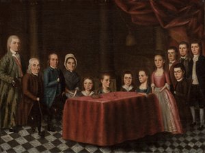 Dzika rodzina, ok. 1779