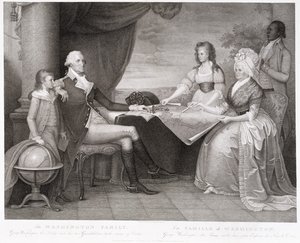 The Washington Family, 1798 (grawerowanie i akwaforta punktowa)