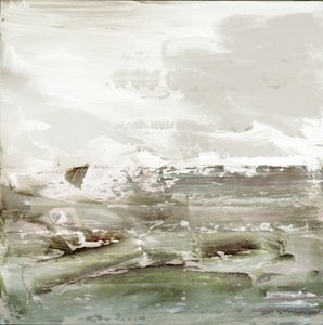 Stonowany zielony horyzont autorstwa Edward Selkirk