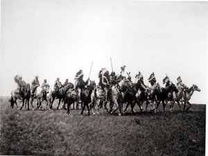 Brule War Party autorstwa Edward Sheriff Curtis