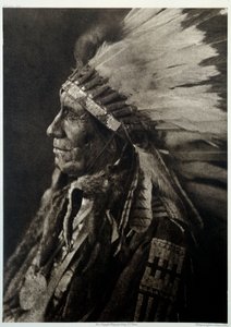 Indianie Ameryki: portret wodza Indian