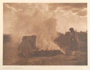 Wypalarki do ceramiki w Santa Clara autorstwa Edward Sheriff Curtis
