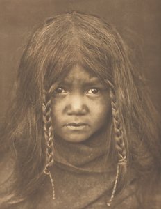 Chłopiec z Quilcenu, 1912. autorstwa Edward Sheriff Curtis