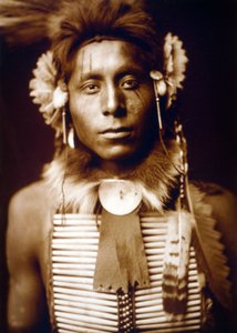 Siedzący Orzeł, Wrona, ok. 1905, fot. Edward S. Curtis autorstwa Edward Sheriff Curtis
