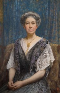Portret pani Alfreda C. Oslera autorstwa Edward Steel Harper