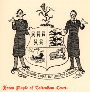 Baron Maple Of Tottenham Court (grawerowanie) autorstwa Edward Tennyson Reed