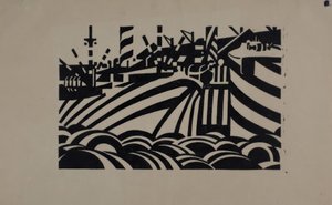 Dock-Muzyka autorstwa Edward Wadsworth