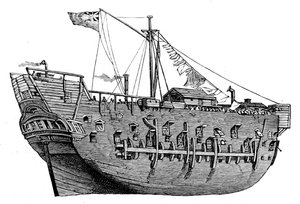 Odkrywanie HMS autorstwa Edward William (after) Cooke