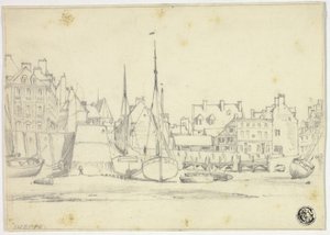 Dieppe autorstwa Edward William Cooke