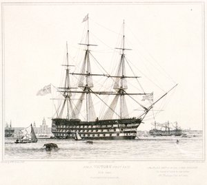 HMS "Victory", pierwsza klasa autorstwa Edward William Cooke
