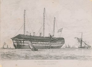 Hastings leżący w zwyczaju w Medway autorstwa Edward William Cooke