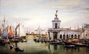 Wenecja (olej na płótnie) autorstwa Edward William Cooke