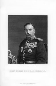 Sir Gerald Graham, brytyjski generał porucznik, 1893.