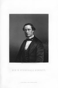 Sir William Sterndale Bennett, angielski kompozytor, 1899.
