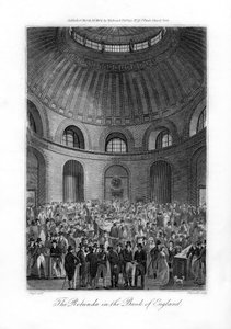 Rotunda w Banku Anglii, Londyn, 1804 r.