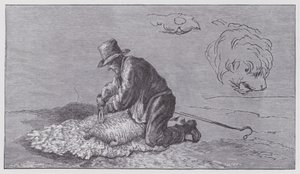 Strzyżenie owiec autorstwa Edwin (after) Landseer