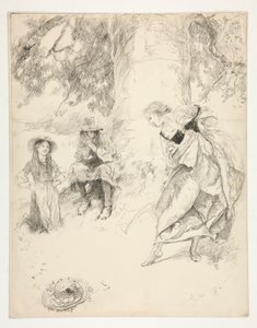 Taniec amarylis autorstwa Edwin Austin Abbey