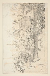 Studium architektoniczne: autorstwa Edwin Austin Abbey