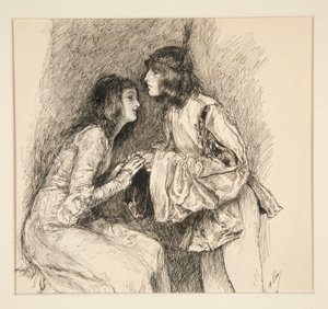 Bassania: autorstwa Edwin Austin Abbey