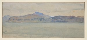 Bourg & Bribun Cliffs, Mull (?) - [Miasto w górach]