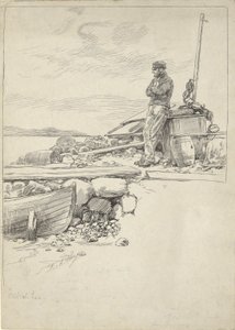 Kapitan Sandy autorstwa Edwin Austin Abbey