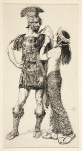 Kleopatra: autorstwa Edwin Austin Abbey