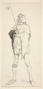 Błazen: autorstwa Edwin Austin Abbey