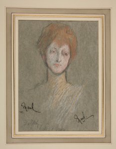 Koronacja Edwarda VII Portret: Księżniczka Maud z Wielkiej Brytanii autorstwa Edwin Austin Abbey