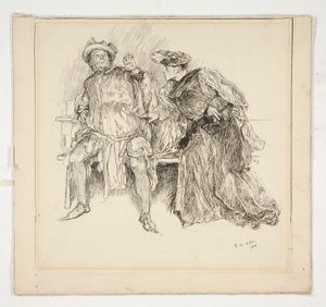 Falstaff: autorstwa Edwin Austin Abbey