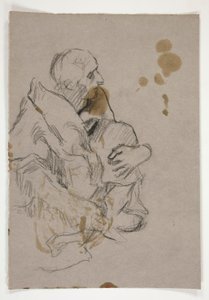 Studium postaci dla autorstwa Edwin Austin Abbey