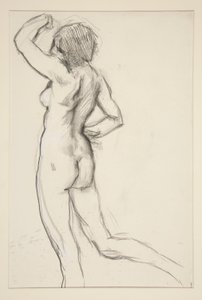 Studium postaci dla autorstwa Edwin Austin Abbey