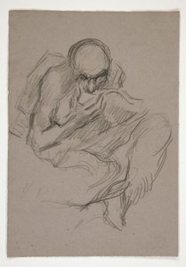 Studium postaci dla autorstwa Edwin Austin Abbey