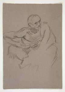 Studium postaci dla autorstwa Edwin Austin Abbey