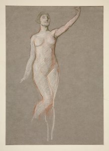 Studium postaci dla autorstwa Edwin Austin Abbey