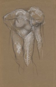 Studium postaci dla autorstwa Edwin Austin Abbey