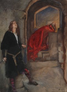 Mała wioska: autorstwa Edwin Austin Abbey