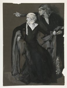 Mała wioska: autorstwa Edwin Austin Abbey
