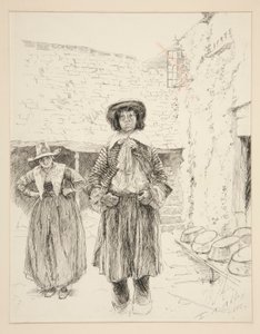 Ilustracja do autorstwa Edwin Austin Abbey