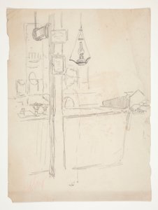 Studium wewnętrzne autorstwa Edwin Austin Abbey