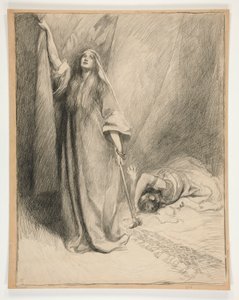 Więzienie i Siostra autorstwa Edwin Austin Abbey