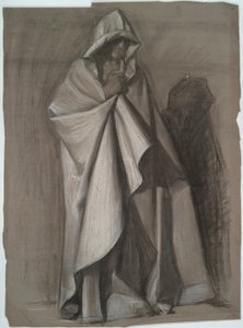 Józef z Arymatei, studium postaci dla autorstwa Edwin Austin Abbey