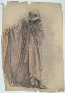 Józef z Arymatei, studium postaci dla autorstwa Edwin Austin Abbey