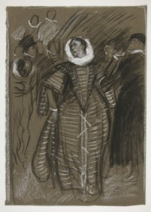 Katharina, Akt I, Scena I, Poskromienie złośnicy autorstwa Edwin Austin Abbey