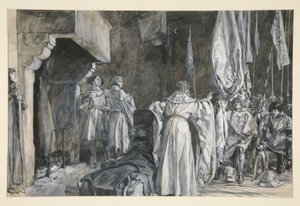 Król: autorstwa Edwin Austin Abbey