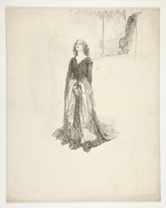 Dama z założonymi rękami, od króla Ryszarda II autorstwa Edwin Austin Abbey