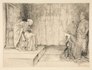 Lafeu: autorstwa Edwin Austin Abbey