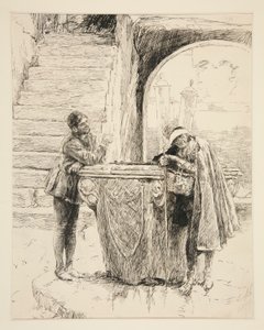 Lotto: autorstwa Edwin Austin Abbey